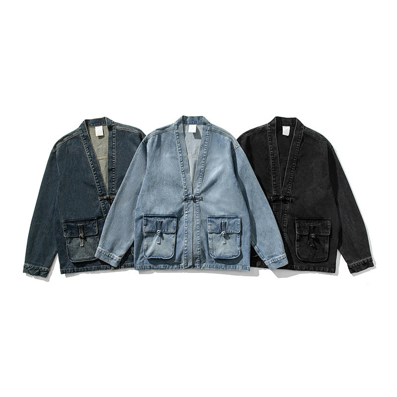 Aiko – Chaqueta vaquera estilo kimono