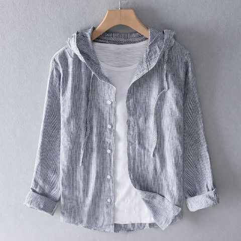 Lena - Blusa ligera con capucha