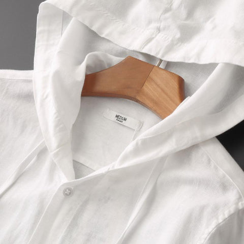 Lena - Blusa ligera con capucha