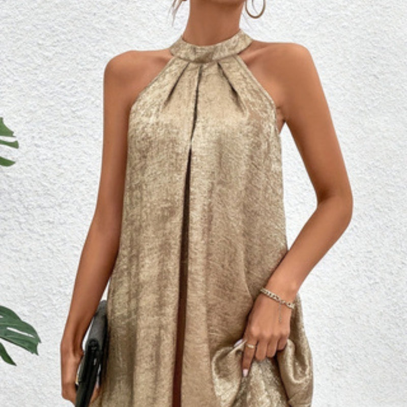 Vestido Halter Sexy para Mujer